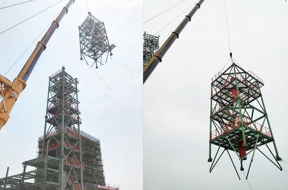 宁波博汇石化钢结构项目
